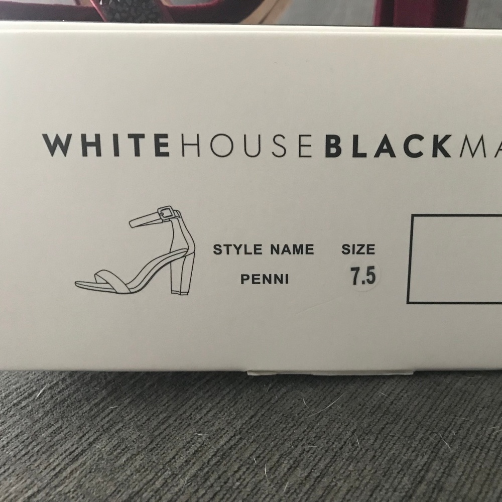 White House | Black Market Burgundy Velvet Penni